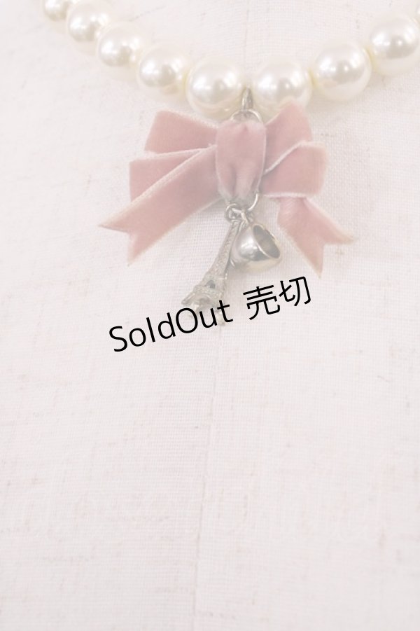 画像2: LIZ LISA / パールネックレス  ピンク H-26-02-15-1017-LO-AC-NS-ZH (2)