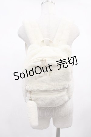 画像: LIZ LISA / ファーリュック  アイボリー H-26-02-15-1019-LO-BG-NS-ZH