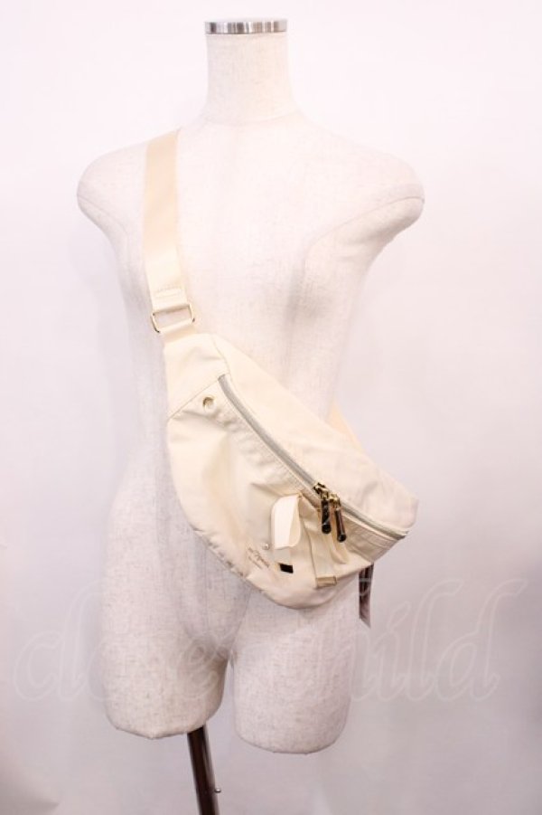 画像1: m petit by misako / AMリボンツキボディB  アイボリー H-26-02-15-1023-LO-BG-NS-ZH (1)