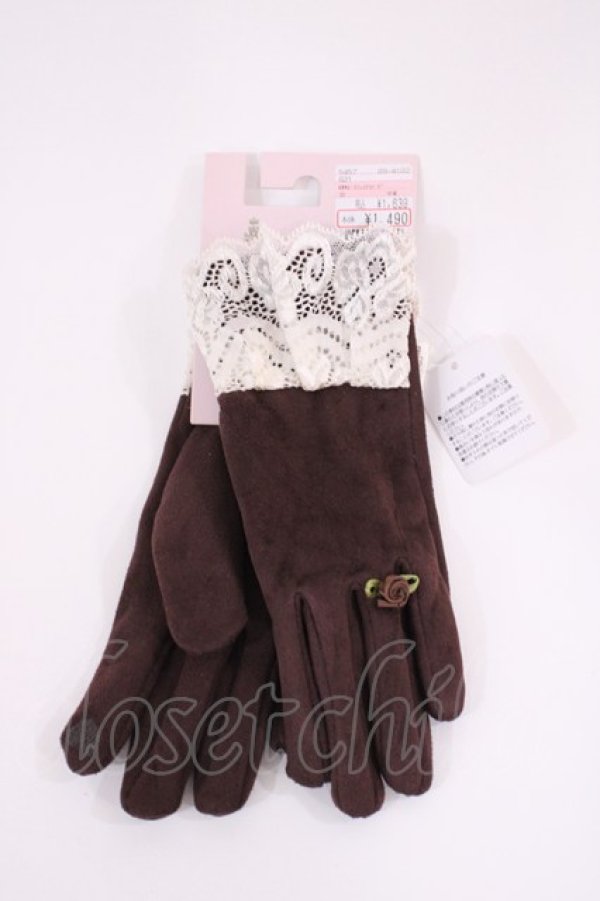 画像1: m petit by misako / AM*フェイクスエード  ブラウン H-26-02-15-1027-LO-ZA-NS-ZH (1)