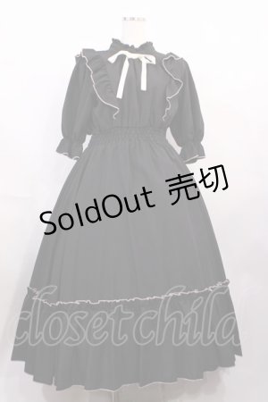 画像: m petit by misako / NINA'SコラボAMハイショクメローワンピース L ブラック H-26-02-15-1004-LO-OP-NS-ZH