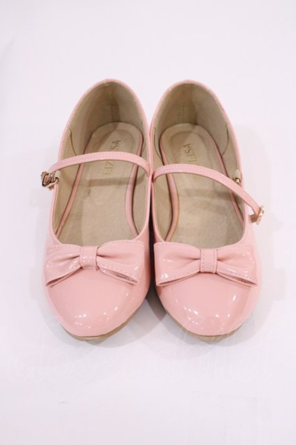 画像1: LIZ LISA / エナメルパンプス M ピンク H-26-02-15-1035-LO-SH-NS-ZH (1)