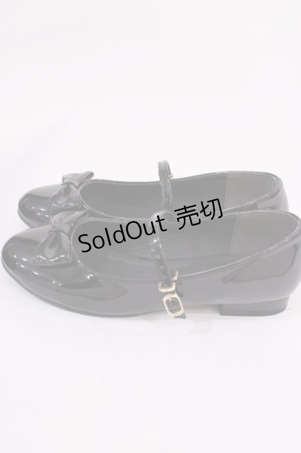 画像2: LIZ LISA / エナメルパンプス M ブラック H-26-02-15-1036-LO-SH-NS-ZH (2)