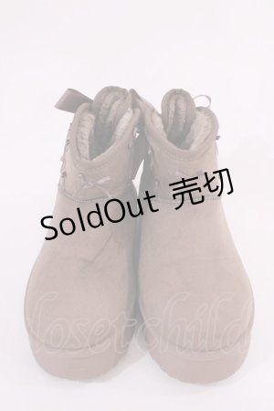 画像: m petit by misako / ムートンブーツ M ブラウン H-26-02-15-1037-LO-SH-NS-ZH