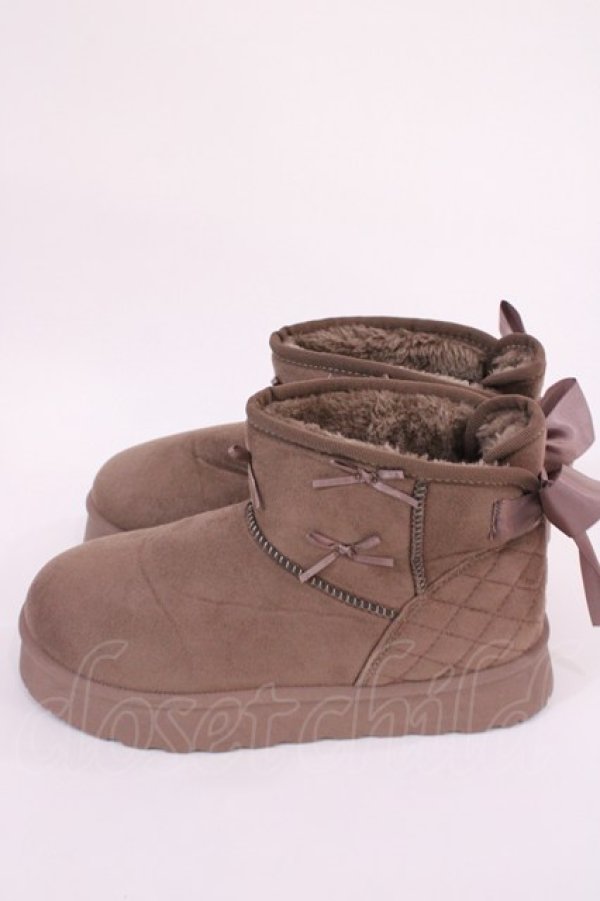 画像2: m petit by misako / ムートンブーツ M ブラウン H-26-02-15-1037-LO-SH-NS-ZH (2)