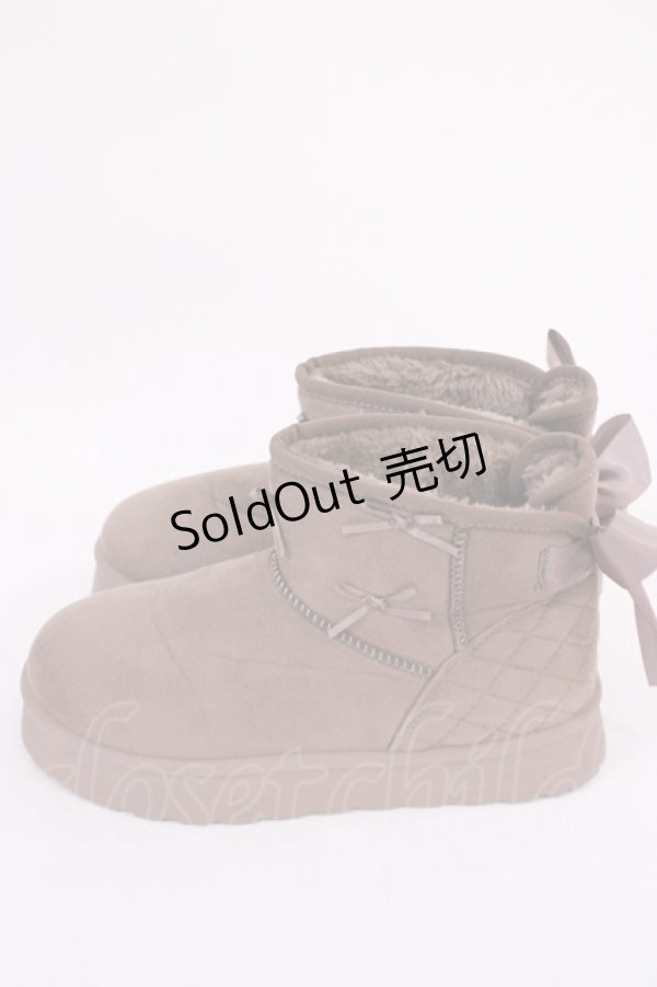 画像2: m petit by misako / ムートンブーツ M ブラウン H-26-02-15-1037-LO-SH-NS-ZH (2)