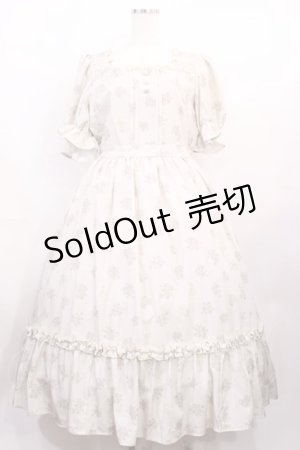 画像: m petit by misako / MSKハナガラスクエアNOP L アイボリー H-26-02-15-1005-LO-OP-NS-ZH