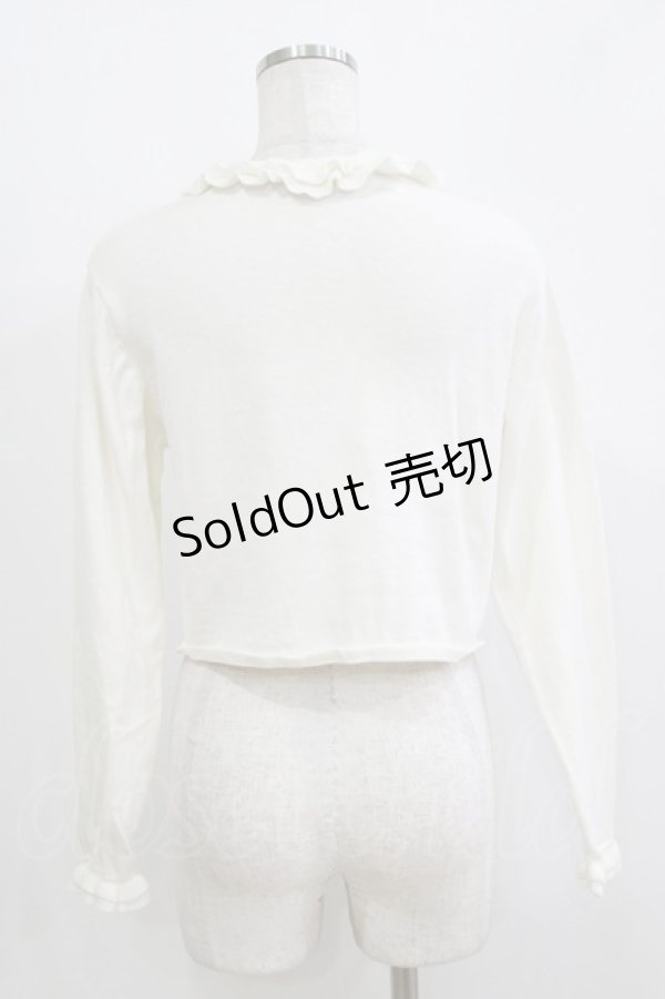 画像3: Catherine Cottage / フリルボレロ 165cm オフ H-26-02-15-049-LO-TO-NS-ZH (3)