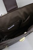画像5: axes femme POETIQUE / フリルサッチェルバッグ  ブラウン H-26-02-15-052-AX-BG-NS-ZH (5)