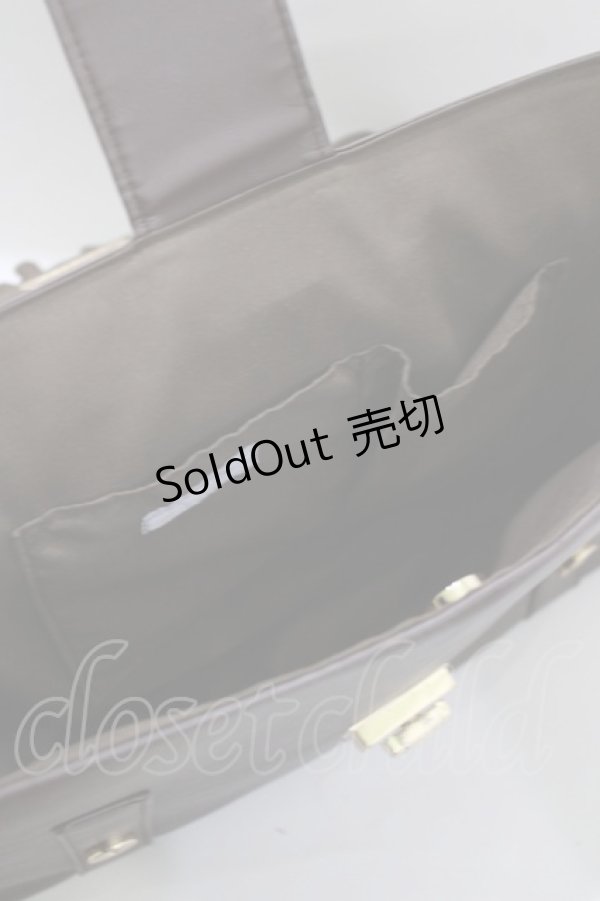 画像5: axes femme POETIQUE / フリルサッチェルバッグ  ブラウン H-26-02-15-052-AX-BG-NS-ZH (5)