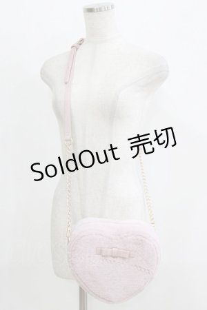 画像: m petit by misako / サンリオキャラクターズコラボ マイメロディ ハートポシェット  ピンク H-26-02-15-053-LO-BG-NS-ZH