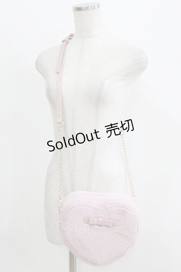 画像1: m petit by misako / サンリオキャラクターズコラボ マイメロディ ハートポシェット  ピンク H-26-02-15-053-LO-BG-NS-ZH (1)