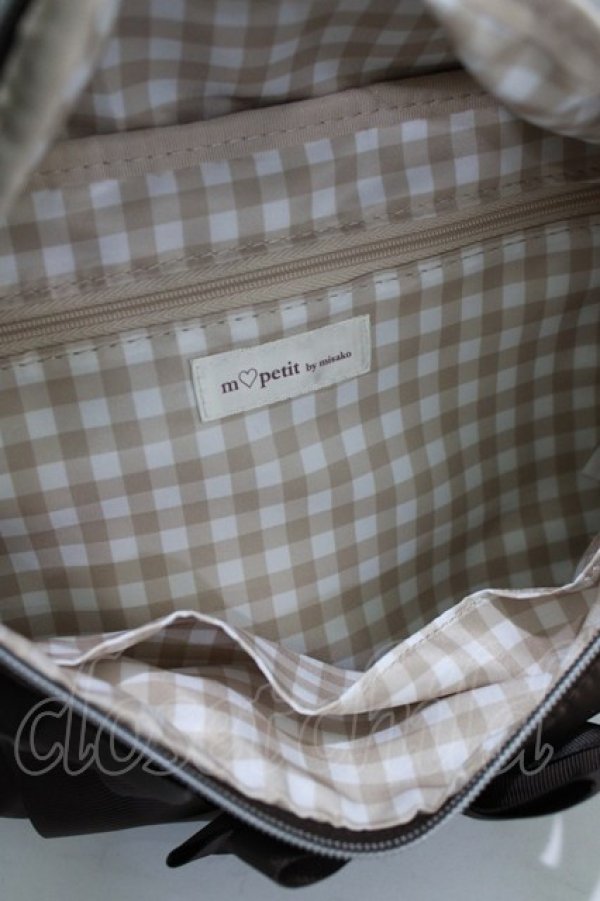 画像2: m petit by misako / TT*AM*リボンBB  ブラウン H-26-02-15-055-LO-BG-NS-ZH (2)