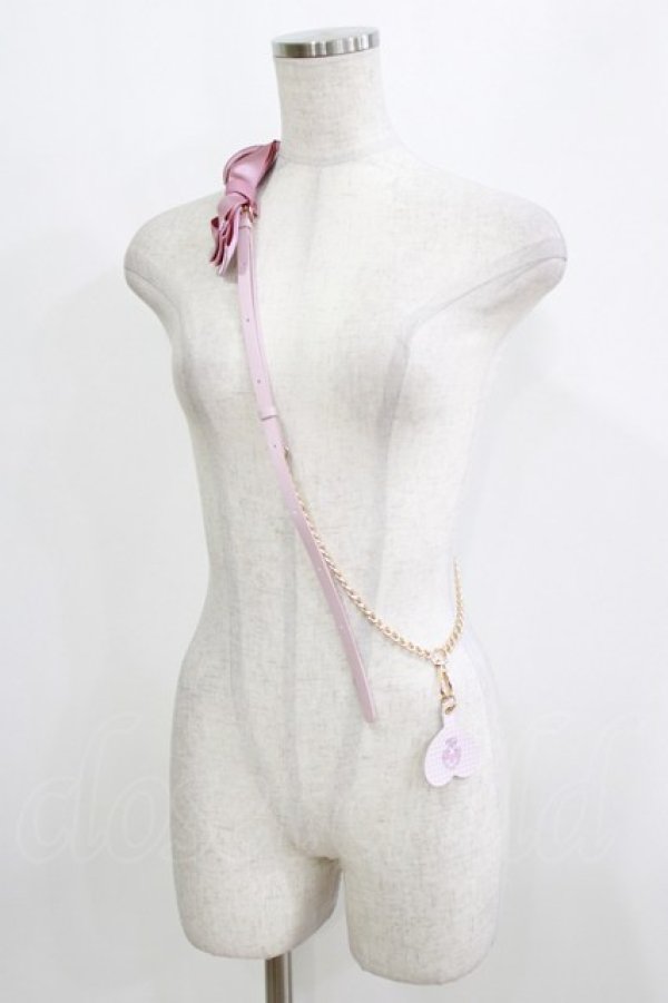 画像1: m petit by misako / サンリオキャラクターズコラボ マイメロディリボンストラップ  ピンク H-26-02-15-060-LO-ZA-NS-ZH (1)