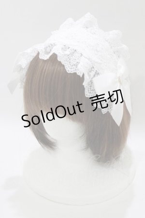 画像: Lovely Tency / 眞白ありす/ヘッドドレス  オフ H-26-02-15-064-GO-AC-NS-ZH