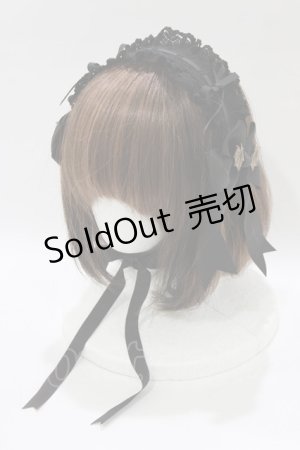 画像: ALICE and the PIRATES / 蝙蝠の影ヘッドドレス  ブラック H-26-02-15-065-PA-AC-NS-ZH