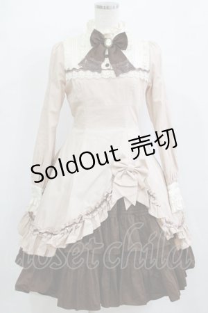 画像: Mary Magdalene / プティフールドレス Free ローズチョコ H-26-02-15-006-CL-OP-NS-ZH