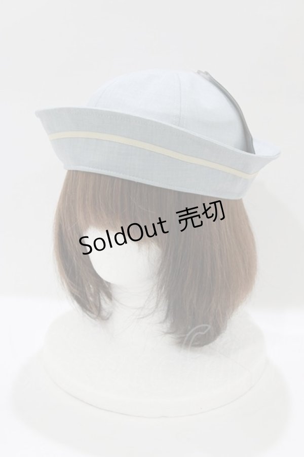 画像1: Kurumi Collaboration / KRM*マリンハット  ブルー H-26-02-15-071-GO-AC-NS-ZH (1)