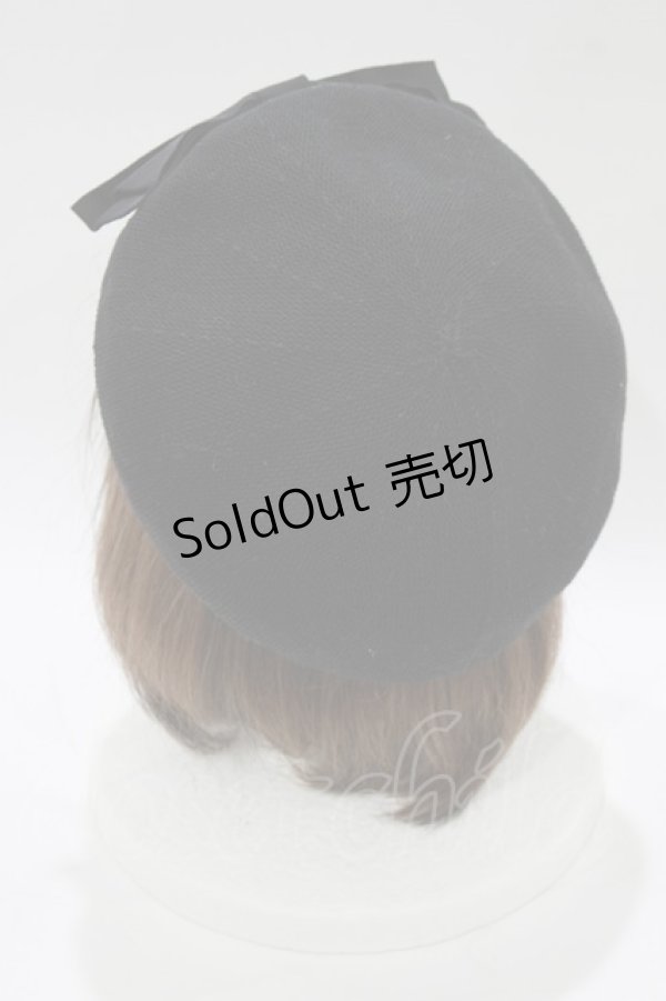 画像2: m petit by misako / AMリボンサーモベレー  ブラック H-26-02-15-074-LO-AC-NS-ZH (2)