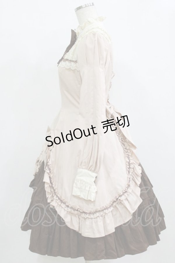 画像2: Mary Magdalene / プティフールドレス Free ローズチョコ H-26-02-15-006-CL-OP-NS-ZH (2)