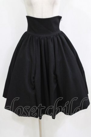 画像: NO.S PROJECT / 二次元と運命が交差するスカート M ブラック H-26-02-15-008-LO-SK-NS-ZH