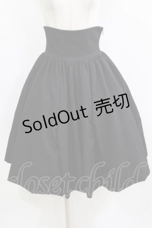 画像: NO.S PROJECT / 二次元と運命が交差するスカート M ブラック H-26-02-15-008-LO-SK-NS-ZH