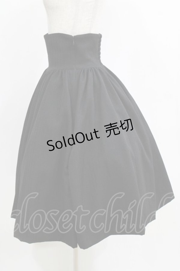 画像2: NO.S PROJECT / 二次元と運命が交差するスカート M ブラック H-26-02-15-008-LO-SK-NS-ZH (2)