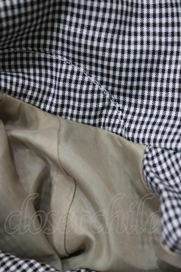 画像4: an another angelus / ヨークケープトレンチコート Free BLACK×WH H-26-02-15-009-CA-CO-NS-ZH (4)