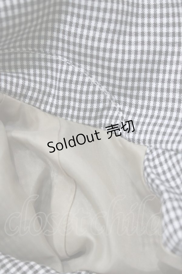 画像4: an another angelus / ヨークケープトレンチコート Free BLACK×WH H-26-02-15-009-CA-CO-NS-ZH (4)