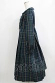 画像2: FLC / MINA*タータンチェックワンピース L グリーン H-26-02-15-012-LO-OP-NS-ZH (2)