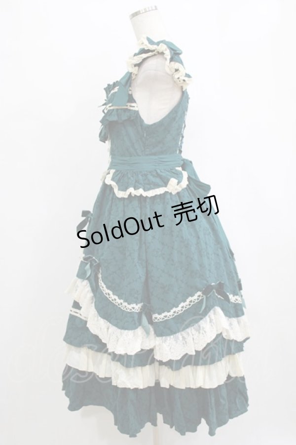 画像2: Hoshibako Works / 西洋人形魔法ジャンパースカート M グリーン H-26-02-15-002-LO-OP-NS-ZH (2)