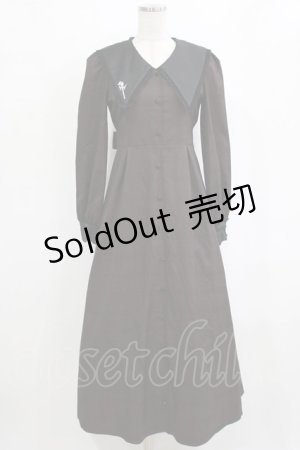 画像: EATME / BIGカラー開襟マキシワンピース S ワイン H-26-02-15-014-LO-OP-NS-ZH