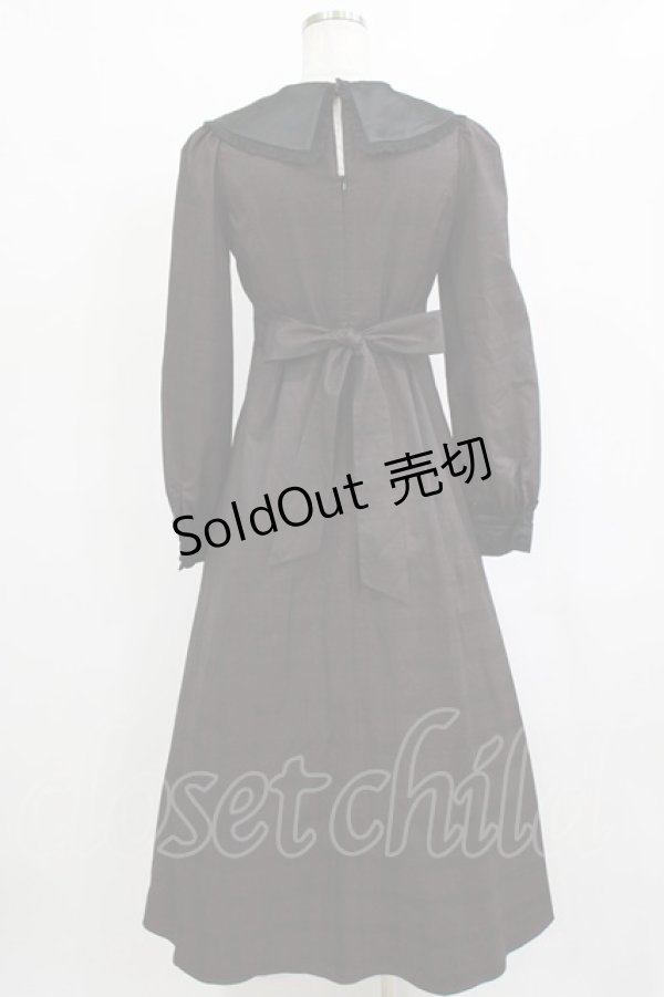 画像3: EATME / BIGカラー開襟マキシワンピース S ワイン H-26-02-15-014-LO-OP-NS-ZH (3)