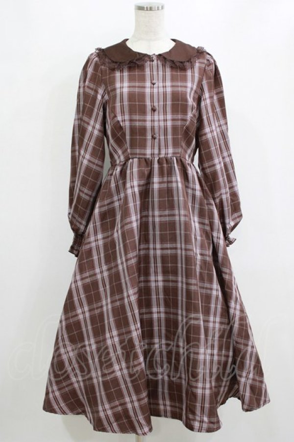 画像1: m petit by misako / サンリオキャラクターズコラボ マイメロディワンピース M ブラウン H-26-02-15-016-LO-OP-NS-ZH (1)