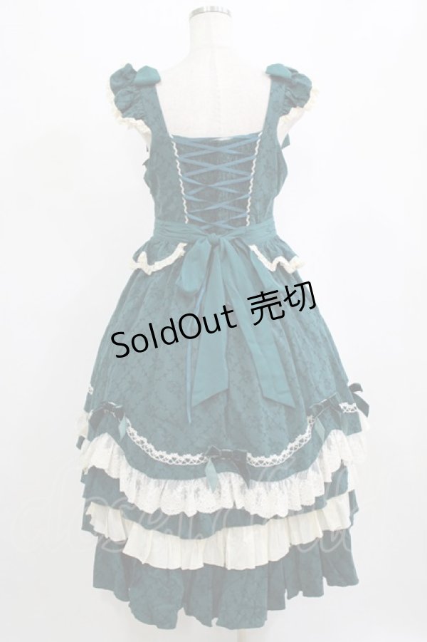 画像3: Hoshibako Works / 西洋人形魔法ジャンパースカート M グリーン H-26-02-15-002-LO-OP-NS-ZH (3)