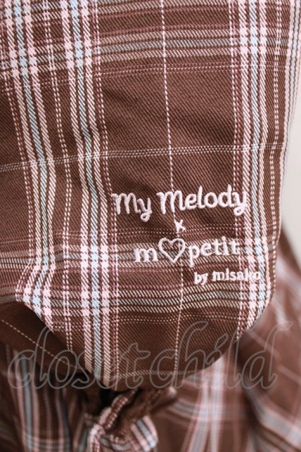 画像4: m petit by misako / サンリオキャラクターズコラボ マイメロディワンピース M ブラウン H-26-02-15-016-LO-OP-NS-ZH (4)