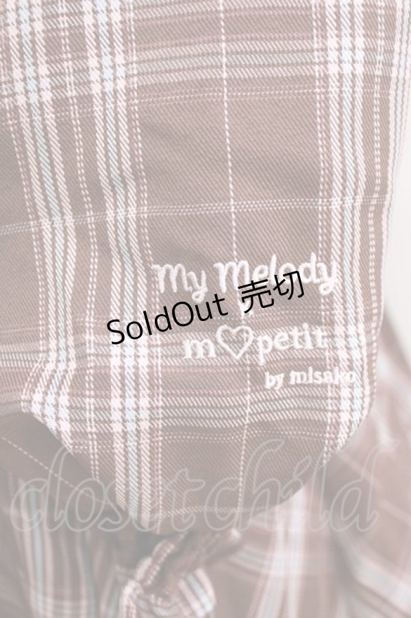 画像4: m petit by misako / サンリオキャラクターズコラボ マイメロディワンピース M ブラウン H-26-02-15-016-LO-OP-NS-ZH (4)