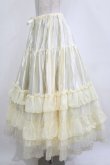 画像2: ALICE and the PIRATES / A/Pロングドレスフリルペティコート Free 生成り/ゴールド H-26-02-15-021-PA-SK-NS-ZH (2)