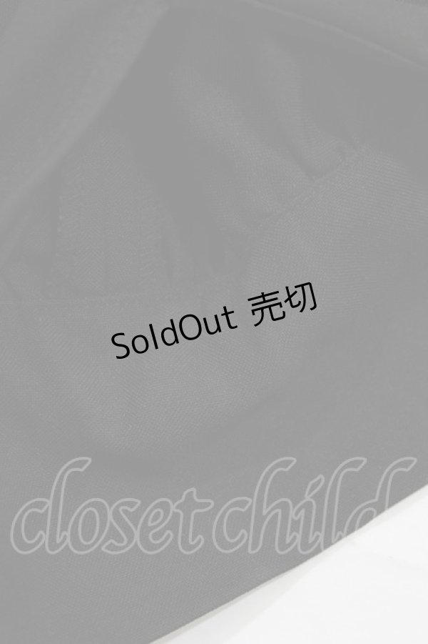 画像4: Innocent World White / スクエアーカラーワンピース M/92cm丈 ブラック H-26-02-15-023-IW-OP-NS-ZH (4)