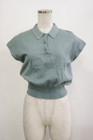 画像: an another angelus / フレンチニットポロ Free MINT H-26-02-16-004-CA-TO-NS-ZH