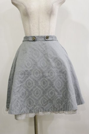 画像: axes femme / ジャガードスカート M ミント H-26-02-16-034-AX-SK-NS-ZH