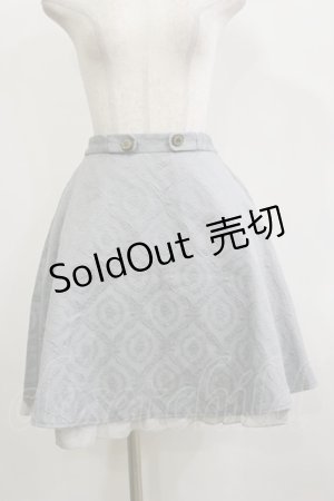 画像: axes femme / ジャガードスカート M ミント H-26-02-16-034-AX-SK-NS-ZH