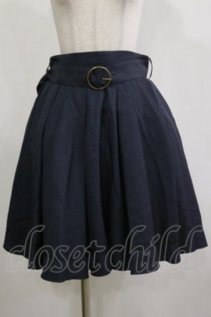 画像: Kurumi Collaboration / フレアマリンアカデミアスカート L ネイビー H-26-02-16-037-LO-SK-NS-ZH