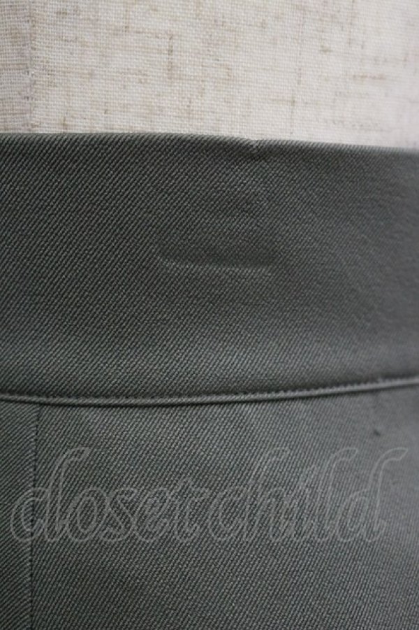 画像3: an another angelus / バックレースアップトライアングルフレアースカート Free GREEN H-26-02-16-040-CA-SK-NS-ZH (3)