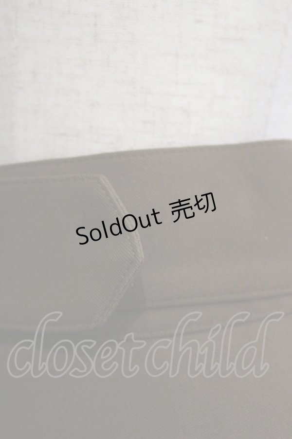 画像4: an another angelus / ベルト付きバックラッフルフレアースカート Free BROWN H-26-02-16-041-CA-SK-NS-ZH (4)