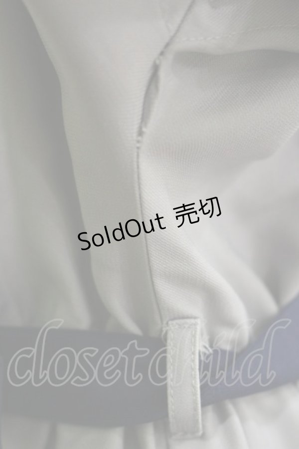 画像3: Fi.n.t / マリン釦マルセイユプリントワンピース Free GRAY H-26-02-16-046-CA-OP-NS-ZH (3)