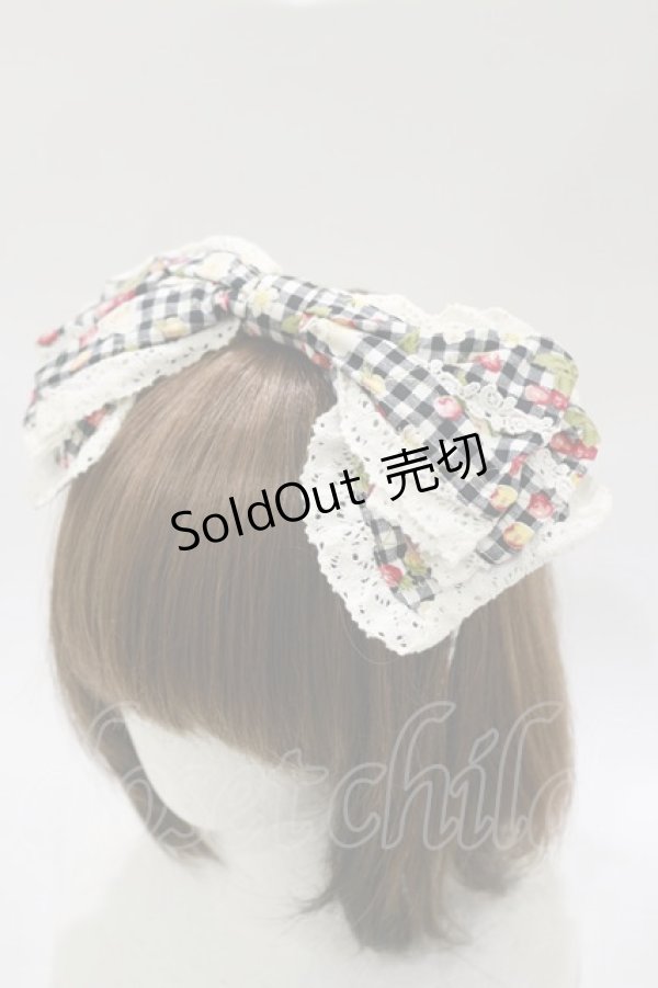 画像5: BABY,THE STARS SHINE BRIGHT / Sweet Cherry ＆ Berryジャンパースカート Free ブラック H-26-02-16-047-BA-OP-NS-ZH (5)