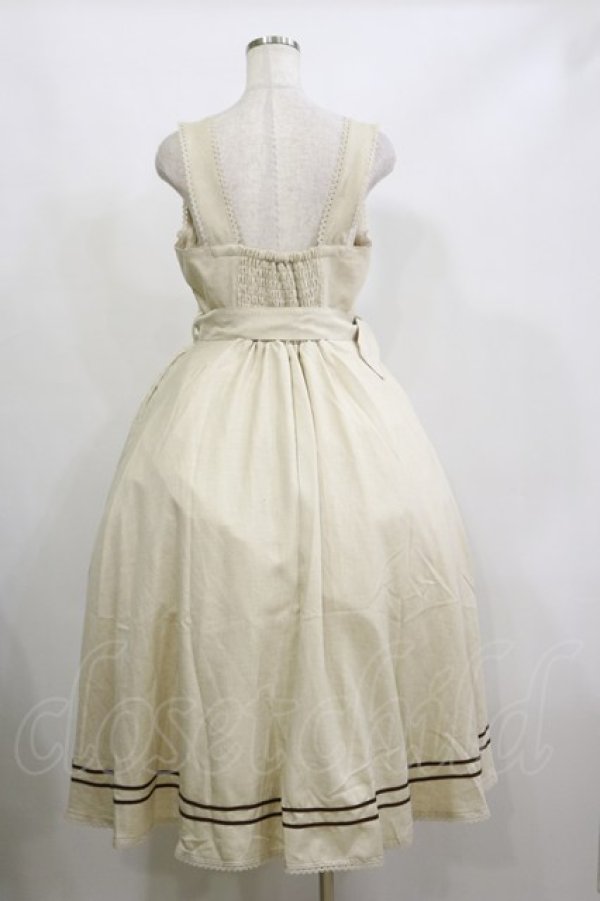 画像2: Kurumi Collaboration / マリンアカデミアジャンパースカート L アイボリー H-26-02-16-050-LO-OP-NS-ZH (2)