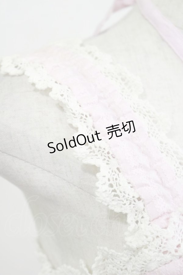 画像4: BABY,THE STARS SHINE BRIGHT / からみ3段ティアードジャンパースカート Free ピンク H-26-02-16-054-BA-OP-NS-ZH (4)