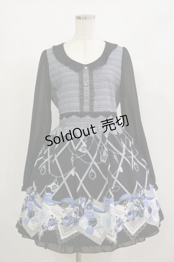 画像1: axes femme / ドルチェメルヘンワンピース M ブラック H-26-02-16-058-AX-OP-NS-ZH (1)